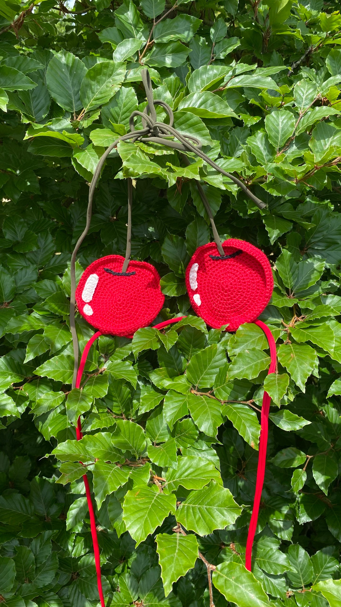 Cherry Mamacita Crochet Top