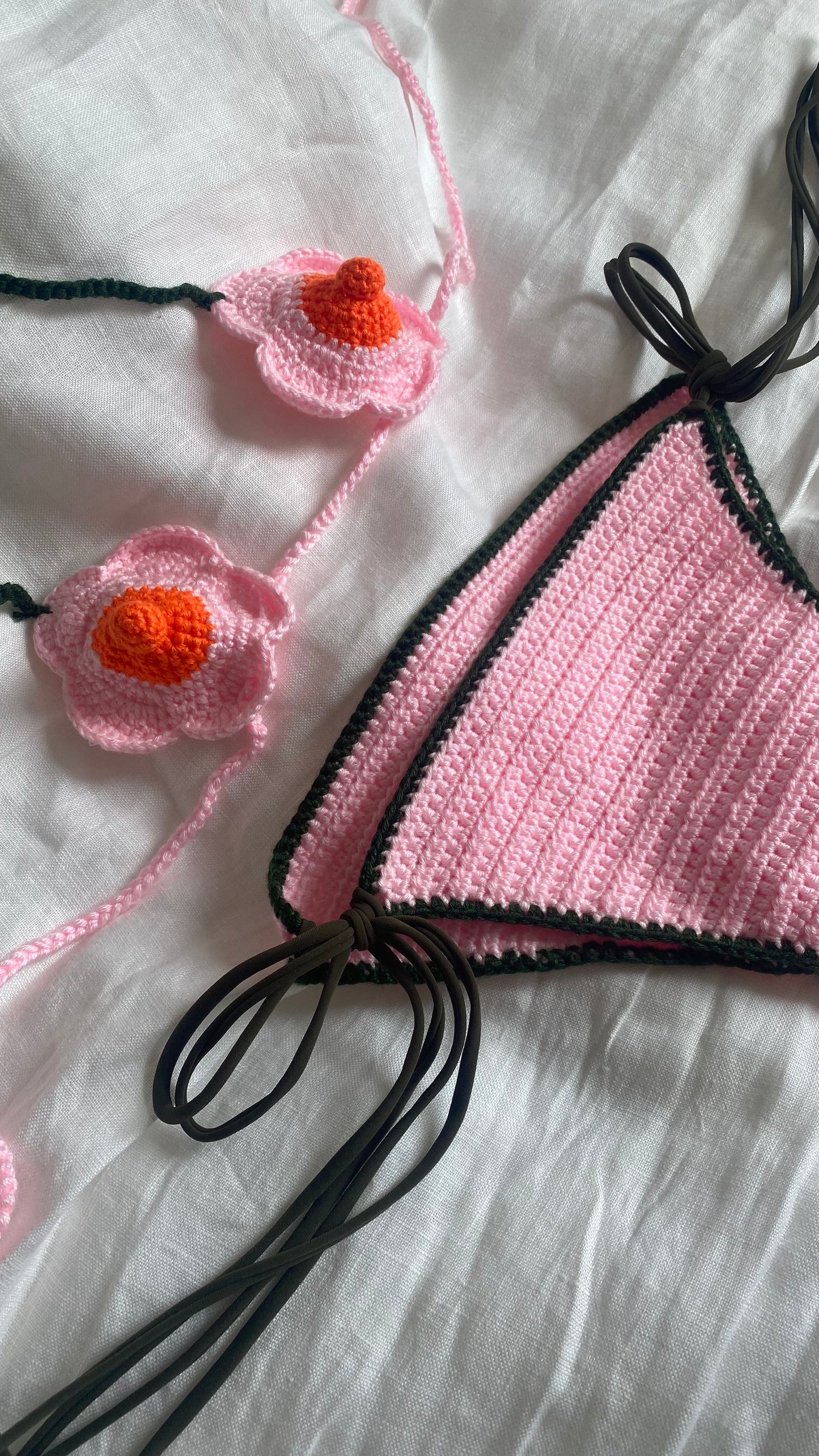 Femme Blossom Crochet Bottoms
